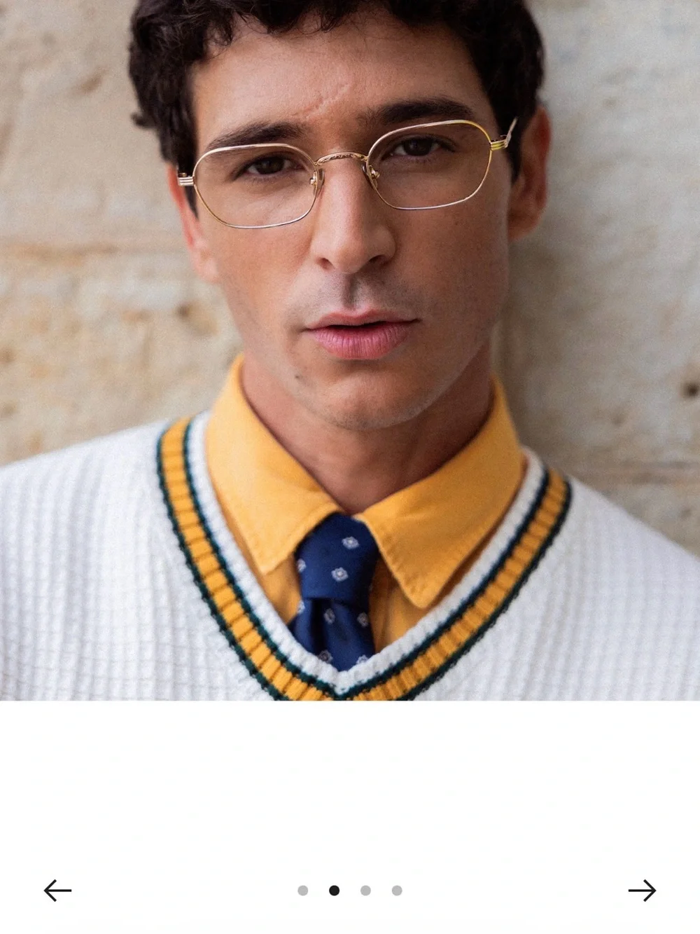 Le Petit Lunetier Dedra Glasses Frames Gold